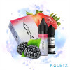 Straw & Black Berries