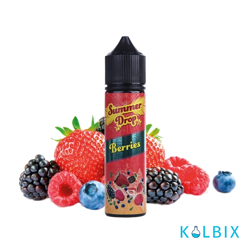 SUMMER DROP - BERRIES 60 МЛ 3 МГ НА ОРГАНІЧНОМУ НІКОТИНІ З СМАКОМ ЛІСОВИХ ЯГОД