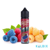 SUMMER DROP - RASPBERRY TRIO 60 МЛ 3 МГ НА ОРГАНИЧЕСКОМ НИКОТИНЕ СО ВКУСОМ ЯГОД МАЛИНЫ