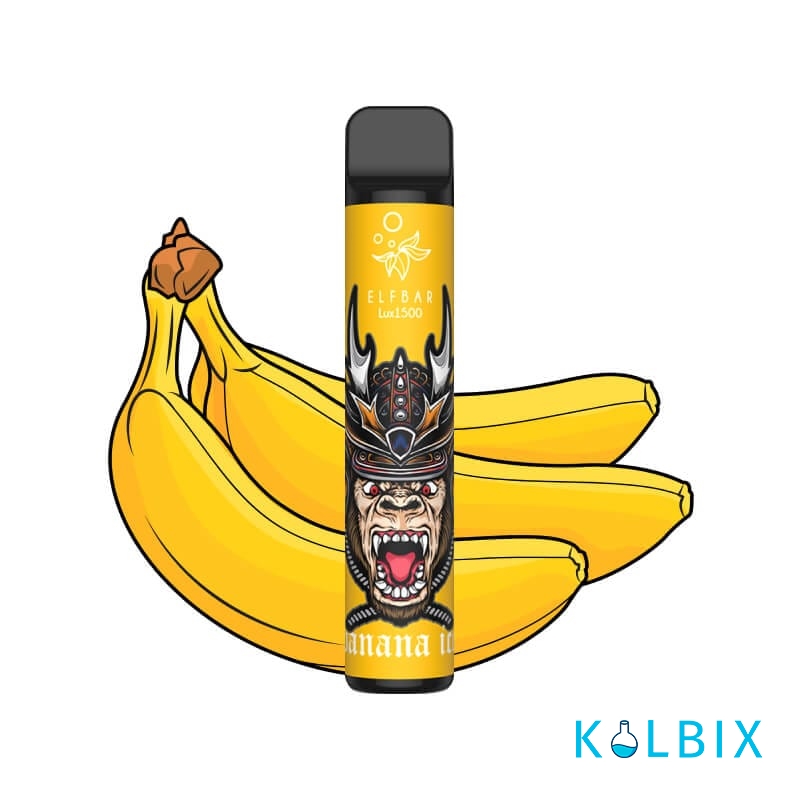 ELF BAR 1500 LUX BANANA ICE (БАНАН ЛЕД)
