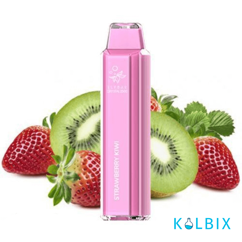 ELF BAR CRYSTAL 2500 STRAWBERRY KIWI (КЛУБНИКА КИВИ)