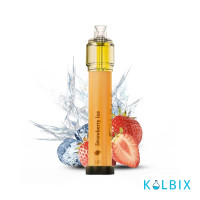 LIO BEE LIT DISPOSABLE POD KIT 1300MAH STRAWBERRY ICE 5% ОДНОРАЗОВАЯ POD СИСТЕМА НА 2500 ЗАТЯЖЕК СО ВКУСОМ КЛУБНИКИ С ХОЛОДКОМ