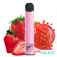 ОДНОРАЗКА BMOR XTRA 1600 PUFFS DISPOSABLE POD KIT - STRAWBERRY 5% СО ВКУСОМ КЛУБНИКИ