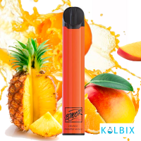 ОДНОРАЗКА BMOR XTRA 1600 PUFFS DISPOSABLE POD KIT - ORANGE PINEAPPLE MANGO 5% СО ВКУСОМ АПЕЛЬСИНА, АНАНАСА И МАНГО