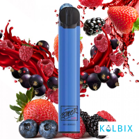 ОДНОРАЗКА BMOR XTRA 1600 PUFFS DISPOSABLE POD KIT - MIX BERRIES 5% СО ВКУСОМ ЯГОД