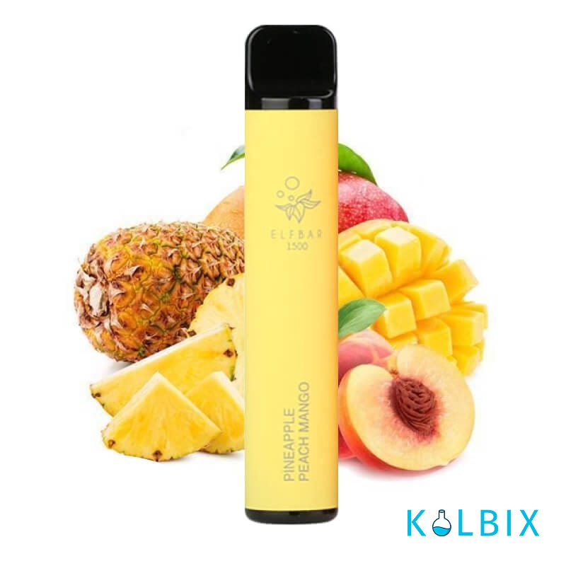 ELF BAR 1500 PINEAPPLE PEACH MANGO (АНАНАС ПЕРСИК МАНГО)