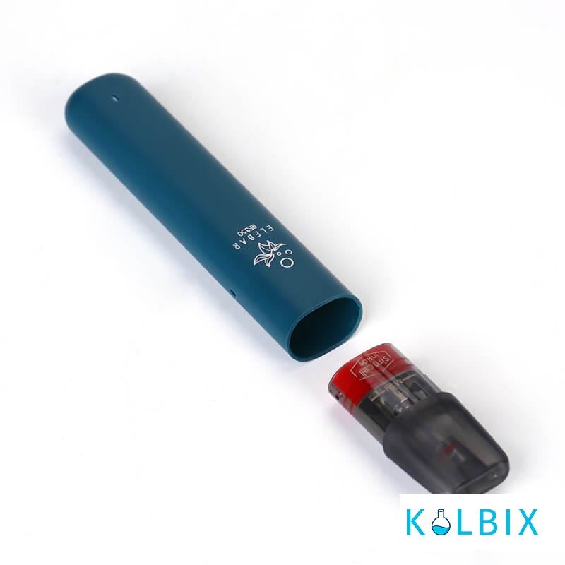БАГАТОРАЗОВИЙ ELF BAR RF350 POD STARTER KIT 350MAH У ТЕМНО-ЗЕЛЕНОМУ КОЛЬОРІ