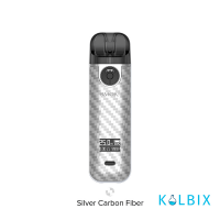 SMOK NOVO 4 POD KIT 800MAH - "СЕРЕБРИСТОЕ УГЛЕРОДНОЕ ВОЛОКНО"