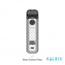 SMOK NOVO 4 POD KIT 800MAH - "СЕРЕБРИСТОЕ УГЛЕРОДНОЕ ВОЛОКНО"