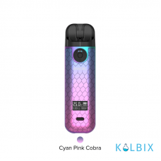 Smok Novo 4 Pod Kit 800mAh в цвете "Cyan Pink Cobra" (розово-голубая кобра)