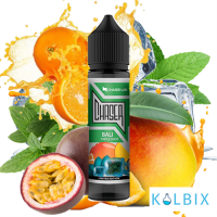 Рідина Chaser Black Bali Triple Shot 60 мл, 0 мг, на органічному нікотині, зі смаком Манго, апельсина та маракуї з холодком