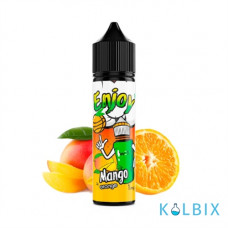 Жидкость WES Split - Enjoy 60 мл 0 мг НА ОРГАНИЧЕСКОМ НИКОТИНЕ СО ВКУСОМ манго и апельсина