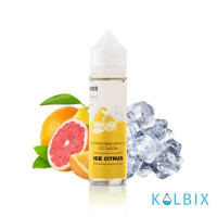 Жидкость WES The First - Ice Citrus 60 мл 0 мг НА ОРГАНИЧЕСКОМ НИКОТИНЕ СО ВКУСОМ Цитрусов со льдом