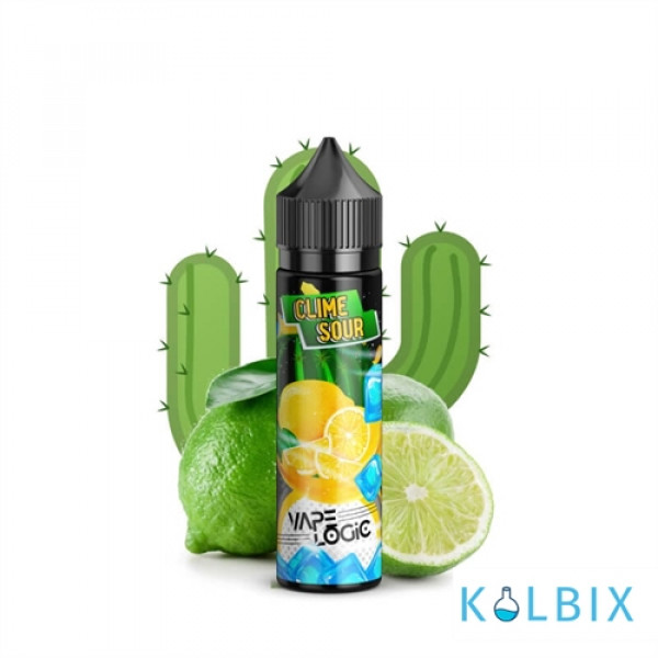 Жидкость Vape Logic - Clime Sour 60 мл 0 мг НА ОРГАНИЧЕСКОМ НИКОТИНЕ СО ВКУСОМ киви и кактуса