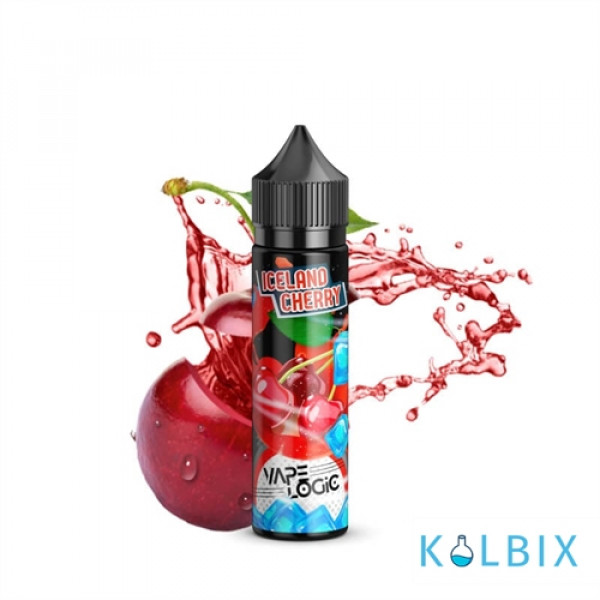 Рідина Vape Logic - Iceland Cherry 60 мл 0 мг НА ОРГАНІЧНОМУ НІКОТИНІ З СМАКОМ холодної вишні