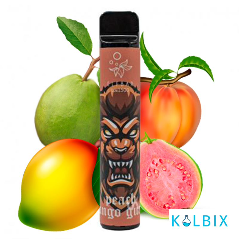ELF BAR 1500 LUX PEACH MANGO GUAVA (ПЕРСИК МАНГО ГУАВА)