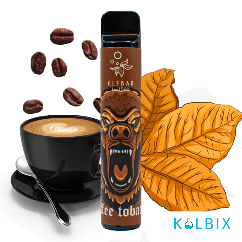 ELF BAR 1500 LUX COFFEE TOBACCO (КОФЕ ТАБАК)