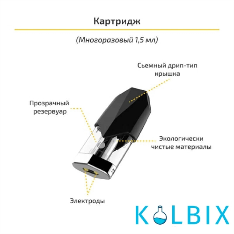 Змінний картридж OVNS Saber 2 (Original) 1.4 Ом