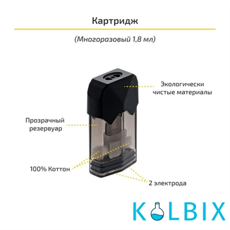 Сменный картридж OVNS Saber S (Original) 1.8 Ом