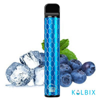ОДНОРАЗОВАЯ POD СИСТЕМА AIRIS MAX POD DISPOSABLE DEVICE 950MAH НА 1800 ЗАТЯЖЕК СО ВКУСОМ ЧЕРНИКИ СО ЛЬДОМ