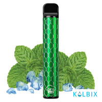 ОДНОРАЗОВАЯ POD СИСТЕМА AIRIS MAX POD DISPOSABLE DEVICE 950MAH НА 1800 ЗАТЯЖЕК СО ВКУСОМ МЯТЫ С ХОЛОДКОМ