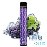 ОДНОРАЗОВА POD СИСТЕМА AIRIS MAX POD DISPOSABLE DEVICE 950MAH НА 1800 ЗАТЯЖОК ЗІ СМАКОМ ВИНОГРАДУ З ХОЛОДКОМ