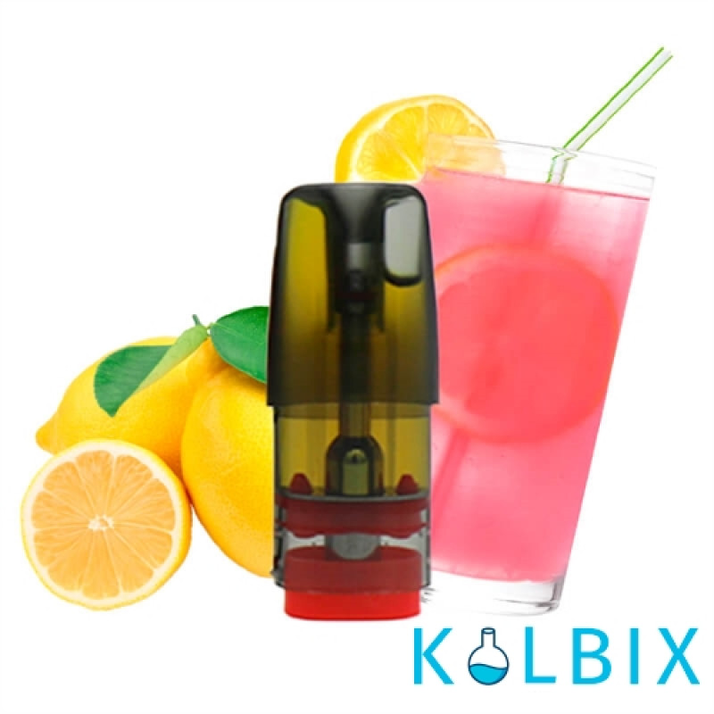 Заправлені картриджі для ELF BAR RF350 та MATE 500 2.0 мл (1.2 Ом) зі смаком рожевого лимонаду