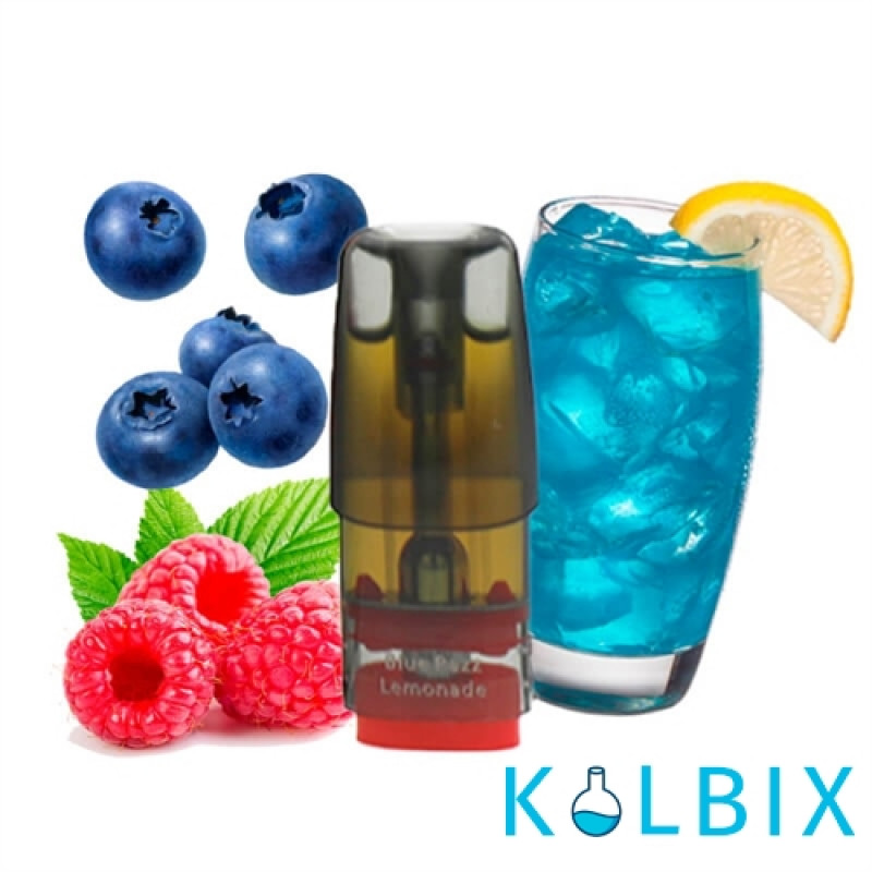 Заправленные картриджи для ELF BAR RF350 и MATE 500 2.0 Мл (1.2 Ом) со вкусом лимонада с малиной и голубикой
