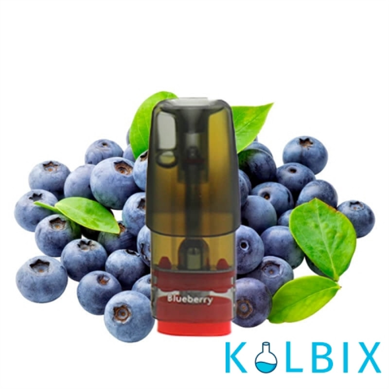 Заправлені картриджі для ELF BAR RF350 та MATE 500 2.0 мл (1.2 Ом) зі смаком чорниці