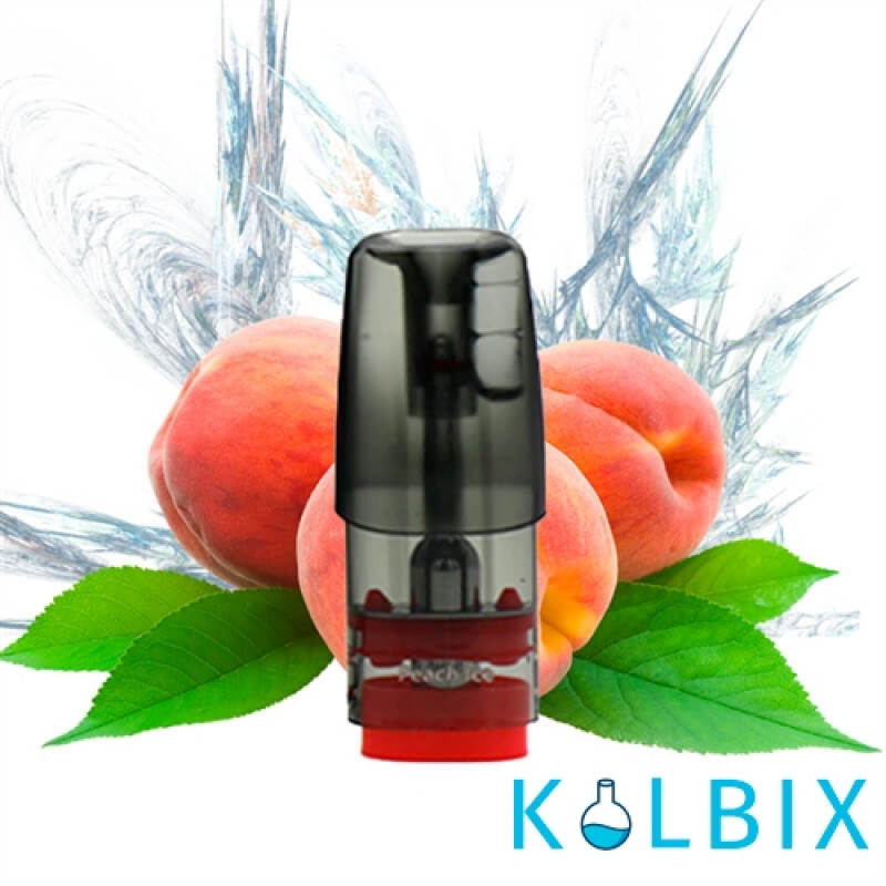 Заправленные картриджи для ELF BAR RF350 и MATE 500 2.0 Мл (1.2 Ом) со вкусом персика со льдом