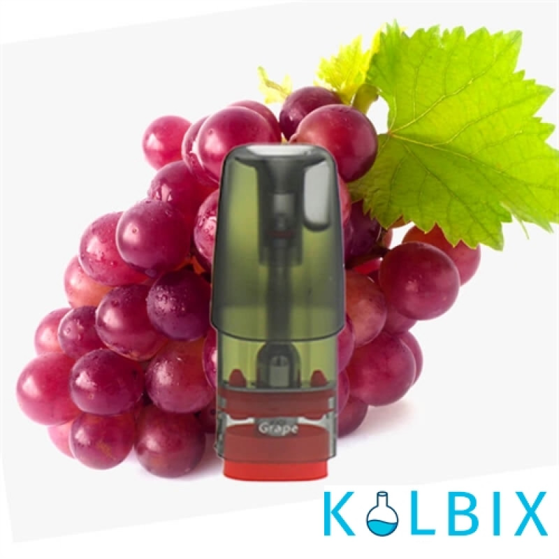 Заправлені картриджі для ELF BAR RF350 та MATE 500 2.0 мл (1.2 Ом) зі смаком винограду