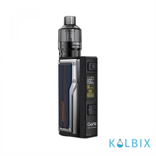 Стартовый набор VooPoo Argus GT 160W TC Kit в темно-синем цвете