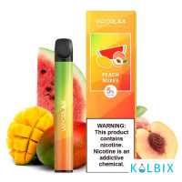ОДНОРАЗОВАЯ POD-СИСТЕМА VAPORLAX - PEACH MIXES ( ORIGINAL ) НА 800 ЗАТЯЖЕК СО ВКУСОМ МАНГО, ПЕРСИКА И АРБУЗА