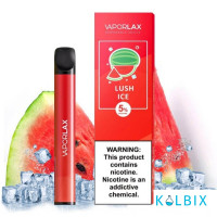 ОДНОРАЗОВАЯ POD-СИСТЕМА VAPORLAX - LUSH ICE ( ORIGINAL ) НА 800 ЗАТЯЖЕК СО ВКУСОМ АРБУЗА С МЕНТОЛОМ