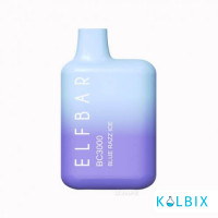 ELF BAR BC 3000 BLUE RAZZ ICE (ГОЛУБАЯ МАЛИНА СО ЛЬДОМ)