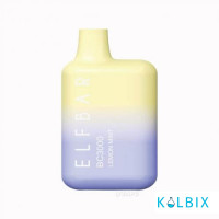 ОДНОРАЗОВИЙ POD ELF BAR BC 3000 DISPOSABLE DEVICE 650MAH 5% НА 3000 ЗАТЯЖОК ЗІ СМАКОМ ЛИМОНА З М'ЯТОЮ