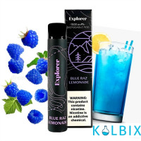 EXPLORER 1500 BLUE RAZZ LEMONADE (ЛИМОНАД ГОЛУБАЯ МАЛИНА)