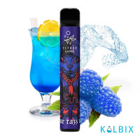 ОДНОРАЗОВА POD-СИСТЕМА ELF BAR LUX НА 2000 ЗАТЯЖОК ЗІ СМАКОМ ЛИМОНАДУ ІЗ БЛАКИТНОЇ МАЛИНИ З ХОЛОДКОМ