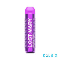 ОДНОРАЗОВАЯ POD-СИСТЕМА LOST MARY 3000 PRO С КРЕПОСТЬЮ НИКОТИНА 5% СО ВКУСОМ ВИШНИ С ВИНОГРАДОМ