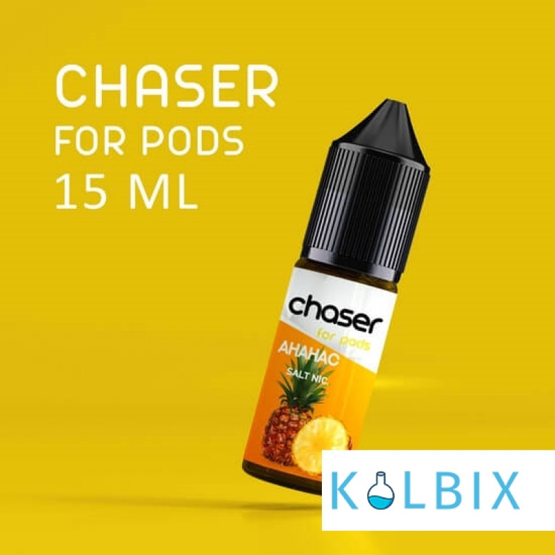 ЖИДКОСТЬ Chaser ForPods 15 мл, 20 мг НА СОЛЕВОМ НИКОТИНЕ со вкусом Ананаса