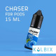РІДИНА Chaser ForPods 15 мл, 20 мг НА СОЛЬОВОМУ НІКОТИНІ зі смаком Блакитної Малини