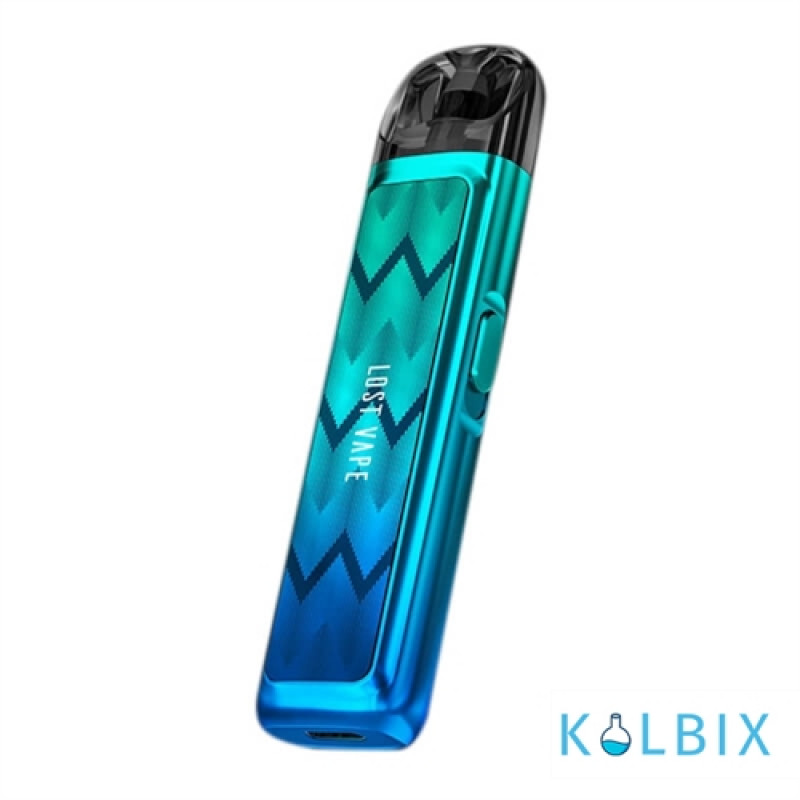 POD-СИСТЕМА LOST VAPE URSA MINI POD KIT 800 МАЧ У СИНІ-ГОЛУБОМУ ГРАДІЄНТІ