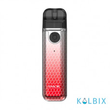 Pod-система Smok Novo 4 Mini Pod Kit в расцветке "серебристо-красная кобра"