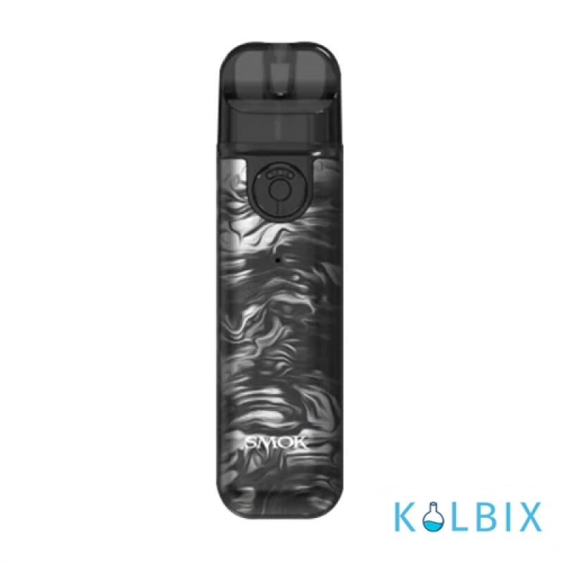 Pod-система Smok Novo 4 Mini Pod Kit в расцветке "Fluid Black Grey"