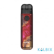 Pod-система Smok Novo 4 Mini Pod Kit в расцветке "Red Stabilizing Wood"