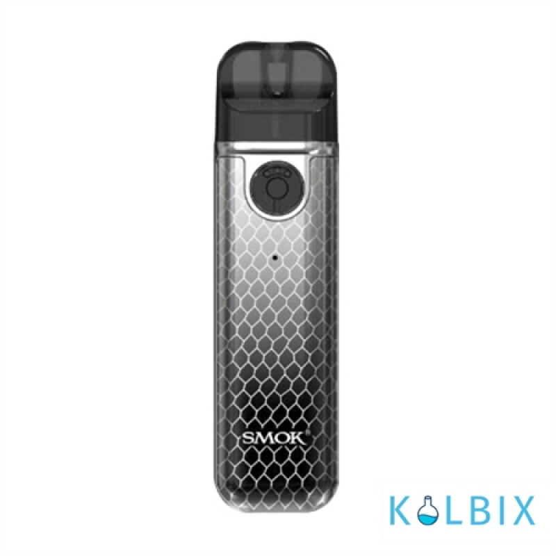 Pod-система Smok Novo 4 Mini Pod Kit в расцветке "серебристо-черная кобра"