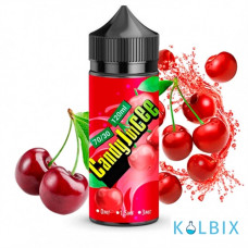 Жидкость Candy Juicee 120 мл на органическом никотине 0 мг со вкусом вишни
