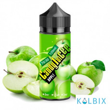 Рідина Candy Juicee 120 мл на органічному нікотині 0 мг зі смаком яблука
