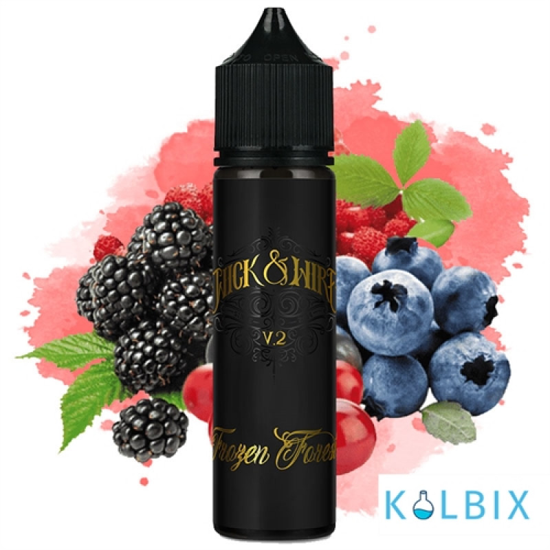 Жидкость Wick&Wire V2 60 мл на органическом никотине 1.5 мг со вкусом лесных ягод с холодком