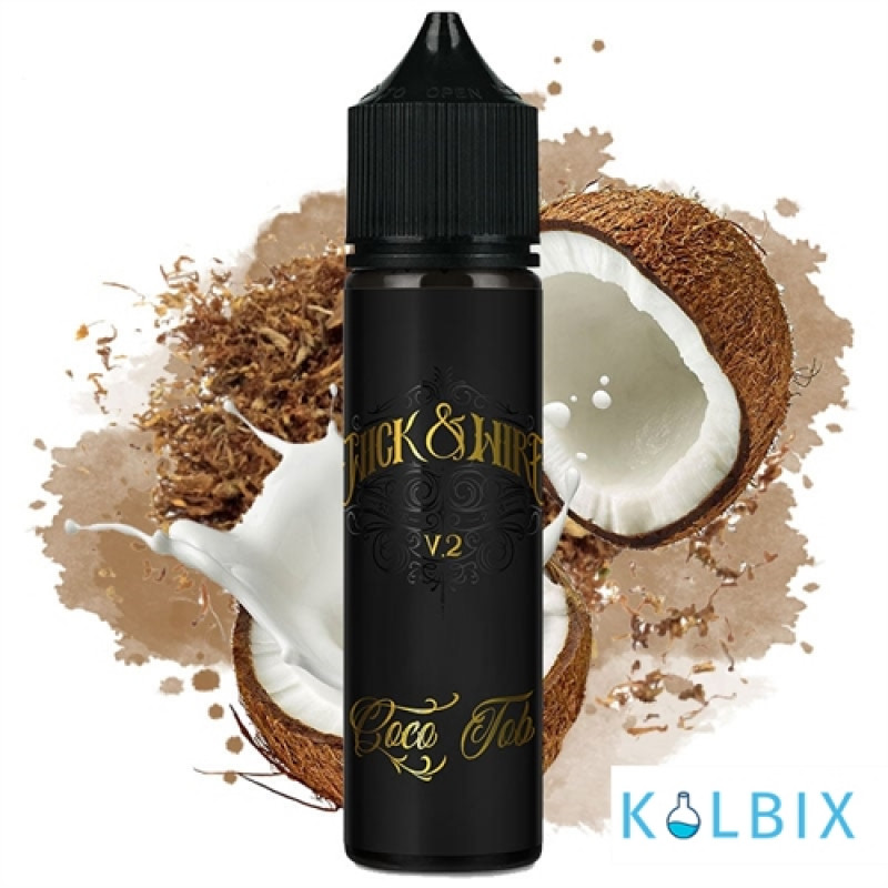 Жидкость Wick&Wire V2 60 мл на органическом никотине 3 мг со вкусом табака и кокосового молока